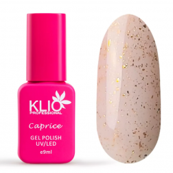 KLIO  Гель-лак с поталью  CAPRICE  9мл  №07   (СНЯТО)