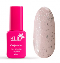 KLIO  Гель-лак с поталью  CAPRICE  9мл  №08   (СНЯТО)