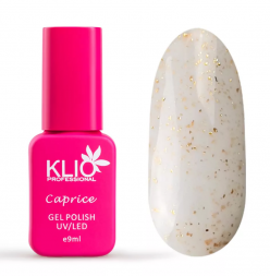 KLIO  Гель-лак с поталью  CAPRICE  9мл  №09   (СНЯТО)