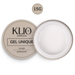 KLIO   Гель для моделирования Unique gel   №09  IVORY WHITE   15г