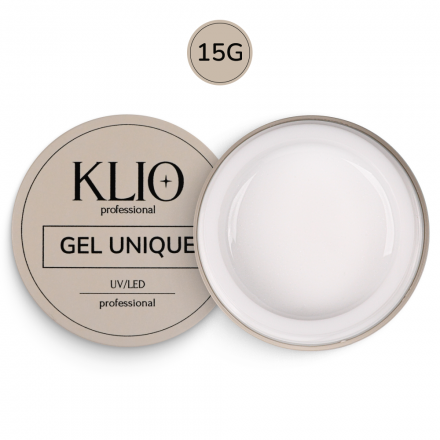 KLIO   Гель для моделирования Unique gel   №09  IVORY WHITE   15г