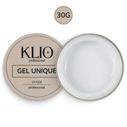 KLIO   Гель для моделирования Unique gel   №03  WHITE GLOW   30г