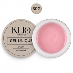 KLIO   Гель для моделирования Unique gel   №01  PINK GLOW   30г
