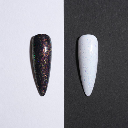 NAIL REPUBLIC   Гель-лак с хлопьями Юки   10мл   Galaxy   #06