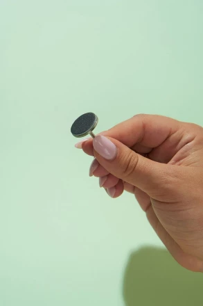 ALGEBRA BEAUTY   STRONG BLACK   Мягкие   M (20мм)   #180   (50шт)   Сменные файлы  для педикюрного диска на вспененной подложке