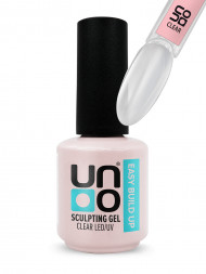 UNO   Gel EASY BUILD UP CLEAR   15мл (16г)   Гель для укрепления базовый