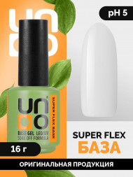 UNO   Base   SUPER FLEX   15мл (16г)   База прозрачная жидкая (для подложки)
