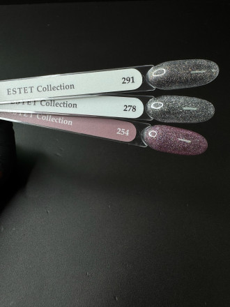 KLIO   ESTET   #291   10мл   Гель-лак полупрозрачный с шиммером   Opal светлый