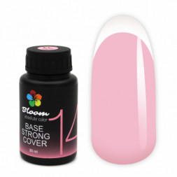 BLOOM   Base Strong COVER   #14   30мл (бутылка)   База камуфлирующая жесткая